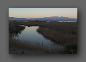 Premiers rayons sur le Canigou